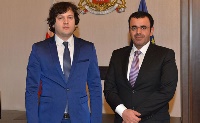 Georgian Parliament Speaker Meets Qatar's Ambassador