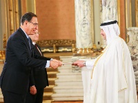 رئيس البيرو يتسلم أوراق اعتماد سفير دولة قطر
