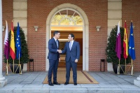 رئيس الحكومة الإسبانية يستقبل نائب رئيس مجلس الوزراء وزير الخارجية