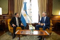 رسالة من نائب رئيس مجلس الوزراء وزير الخارجية إلى وزير الخارجية الأرجنتيني