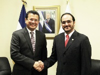 رسالة من نائب رئيس مجلس الوزراء وزير الخارجية إلى وزير العلاقات الخارجية السلفادوري