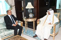 Secretary General of Ministry of Foreign Affairs Receives Copy of Credentials of Ambassador of Tunisia