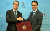 Qatar's Ambassador Presents Credentials to WTO Director –General