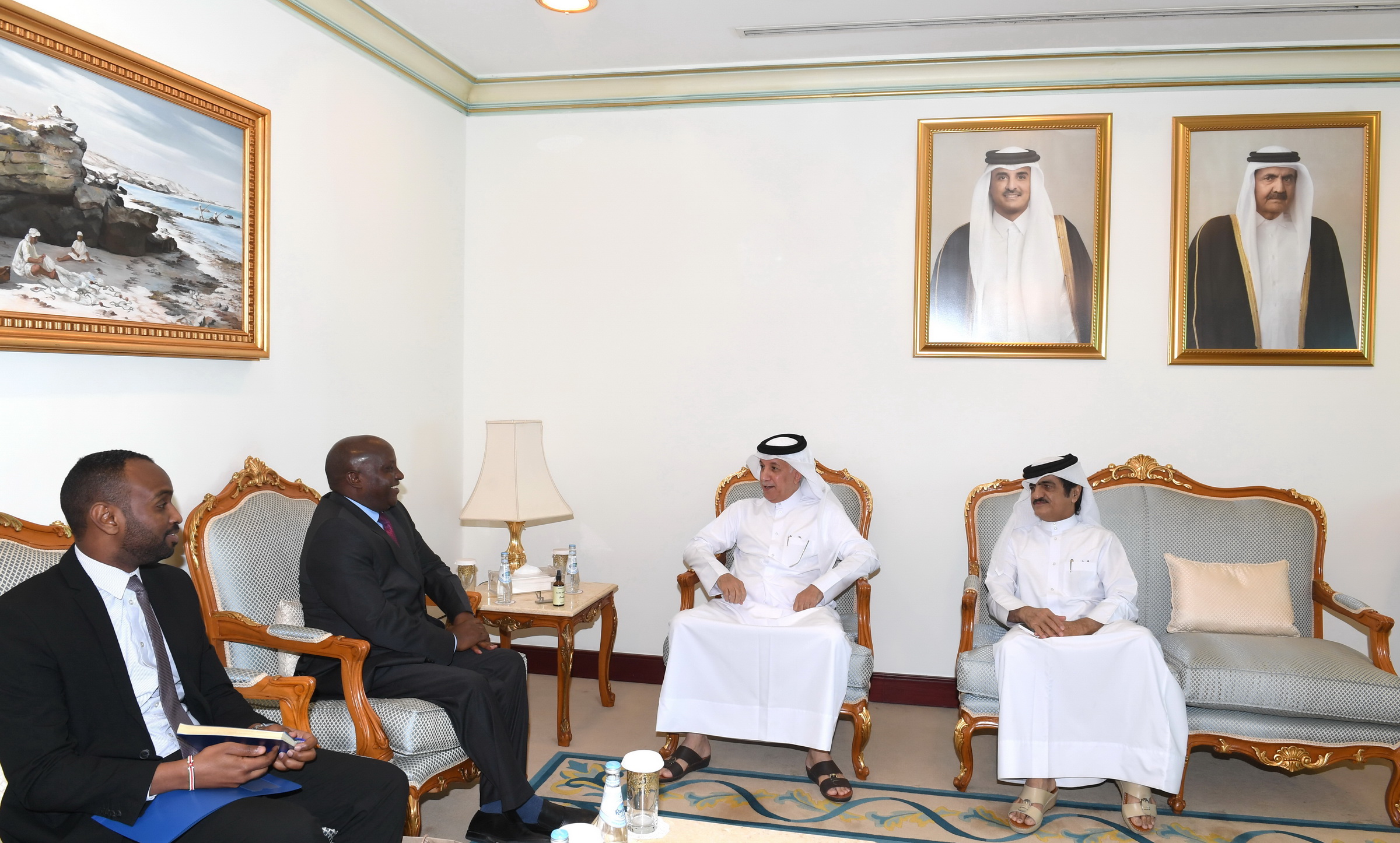 Minister of State for Foreign Affairs Meets Kenyan Ambassador