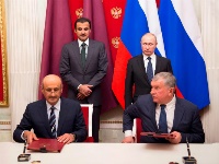 سمو الأمير والرئيس الروسي يشهدان التوقيع على اتفاقية تعاون بين البلدين