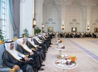 HH the Amir Hosts Iftar Banquet for Heads of Diplomatic Missions and Ambassadors of Qatar Abroad