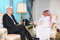 Minister of State for Foreign Affairs Meets UN Deputy Special Envoy for Syria