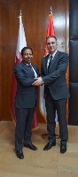 نائب رئيس الوزراء الصربي يجتمع مع سفير قطر 