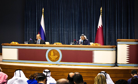 Qatar, Russia Affirm Common Desire to Strengthen Joint Cooperation, Agree on Regional Issues