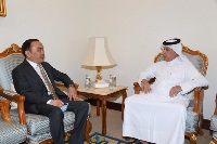 Minister of State for Foreign Affairs Bids Farewell to Kazakhstan's Ambassador