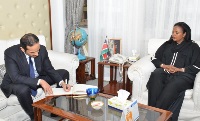 Foreign Minister of Qatar Meets Kenyan Counterpart