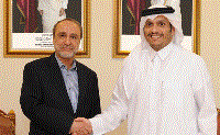 Foreign Minister of Qatar Meets President of the Libyan State Supreme Council