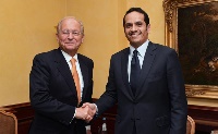 Foreign Minister Meets Chairman of Munich conference