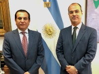 مدير إدارة المراسم بوازرة الخارجية الأرجنتينية يجتمع مع سفير دولة قطر