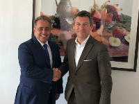 مسؤول نمساوي يجتمع مع سفير قطر 