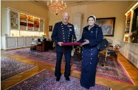 ملك النرويج يتسلم أوراق اعتماد سفير دولة قطر