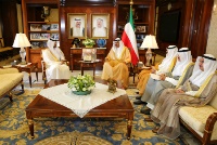 Kuwaiti Deputy Prime Minister and Minister of Foreign Affairs Receives Copy of Credentials of Qatar's Ambassador