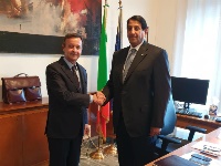 Deputy Prime Minister and Minister of Foreign Affairs Sends Written Message to Italian Minister of Foreign Affairs