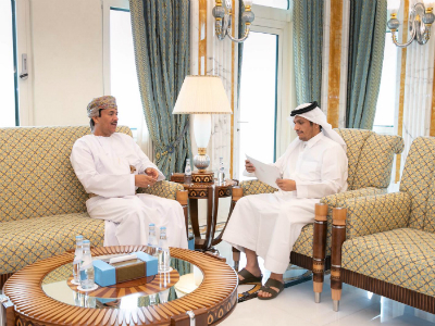 Deputy Prime Minister and Minister of Foreign Affairs Receives Message from Oman's Minister Responsible for Foreign Affairs