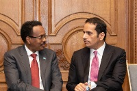 Deputy Prime Minister and Minister of Foreign Affairs Meets President of Somalia