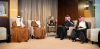 Deputy Prime Minister and Minister of Foreign Affairs Meets Omani Minister Responsible for Foreign Affairs in Presence of GCC Secretary-General