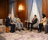 Deputy Prime Minister and Minister of Foreign Affairs Meets President of Zimbabwe