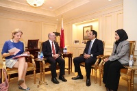 Deputy Prime Minister and Minister of Foreign Affairs Meets Officials on Sidelines of UN General Assembly