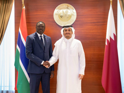 Deputy Prime Minister and Minister of Foreign Affairs Meets Gambian Foreign Minister