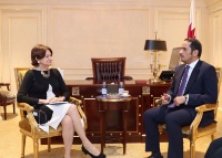 نائب رئيس مجلس الوزراء وزير الخارجية يجتمع مع وكيل الأمين العام للأمم المتحدة