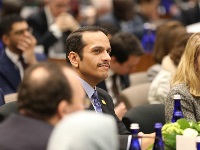 نائب رئيس مجلس الوزراء وزير الخارجية يعلن نية قطر استضافة اجتماع إقليمي لمواجهة جرائم داعش