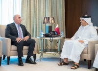 نائب رئيس مجلس الوزراء وزير الخارجية يلتقي وزير الدولة لشؤون الاستثمار الأردني