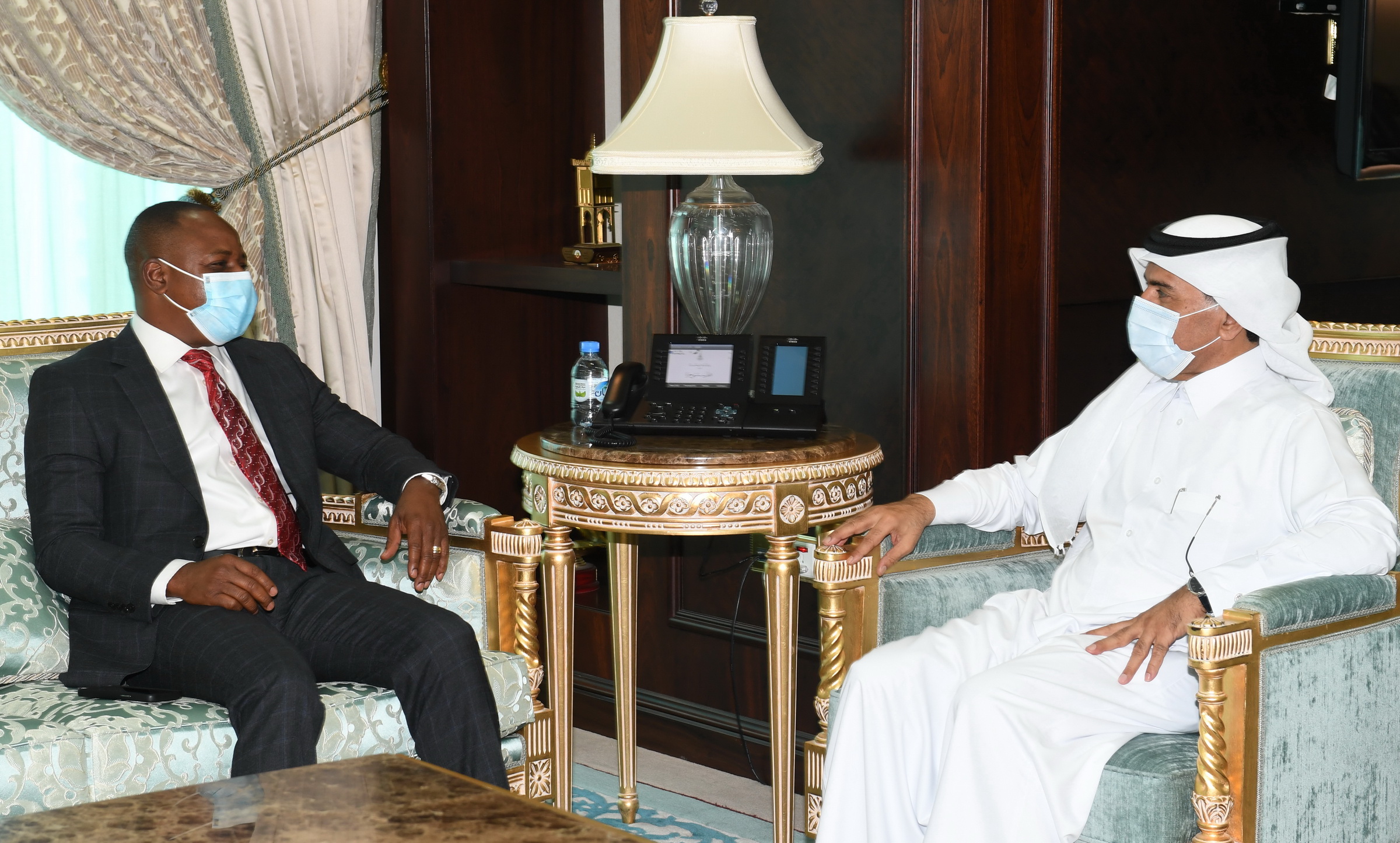 الأمين العام لوزارة الخارجية يجتمع مع السكرتير الدائم لوزارة الخارجية النيجيرية
