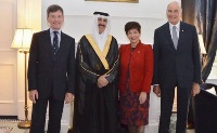 الحاكم العام لنيوزيلندا تتسلم أوراق اعتماد سفير قطر