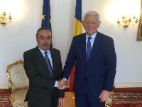 Romanian Foreign Affairs Minister Meets Qatar's Ambassador