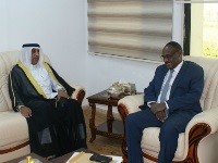 Sudanese Foreign Minister Meets Qatar's Ambassador