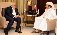 Foreign Minister of Qatar Meets Iranian Counterpart