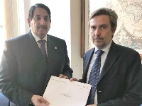 وزير الخارجية يبعث برسالة إلى وزير الاقتصاد والمالية الإيطالي