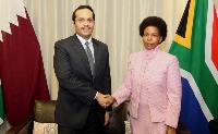 Foreign Minister Meets South African International Relations Minister