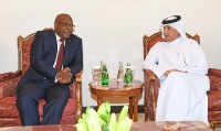 وزير الدولة للشؤون الخارجية يجتمع مع وزير الخارجية بمملكة ليسوتو