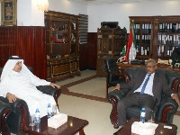 وزير الزراعة السوداني يجتمع مع سفير قطر