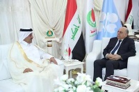 نائب رئيس الوزراء العراقي لشؤون الطاقة يجتمع مع سفير دولة قطر