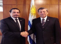 وزير خارجية الأوروغواي يجتمع مع سفير قطر