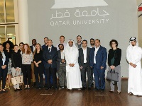 وفد زمالة الأمم المتحدة لتحالف الحضارات يزور جامعة قطر ومؤسسة "التعليم فوق الجميع"