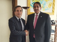 وكيل وزارة الخارجية الإيطالية يجتمع مع سفير دولة قطر