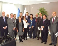 سعادة وزير الدولة للشؤون الخارجية يفتتح جمعية الصداقة القطرية - الأوروبية