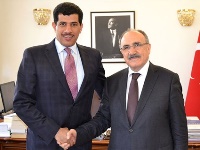 نائب رئيس الوزراء التركي يستقبل سفيرنا
