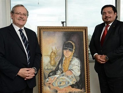 Uruguay Education Minister Meets Qatari Ambassador