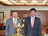 Ankara Mayor, Qatar Ambassador Review Ties