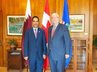 HE Qatar's Ambassador Meets Canadian Officials