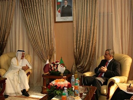 Algerian Sports Minister Meets Qatari Ambassador